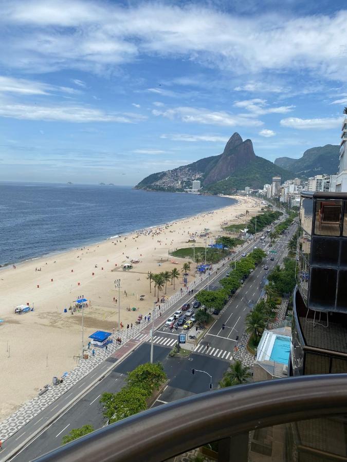 Flat Vieira Souto Vista Mar Apartment Rio de Janeiro Bagian luar foto