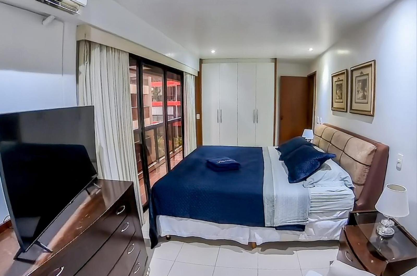 Flat Vieira Souto Vista Mar Apartment Rio de Janeiro Bagian luar foto