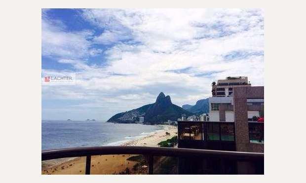 Flat Vieira Souto Vista Mar Apartment Rio de Janeiro Bagian luar foto